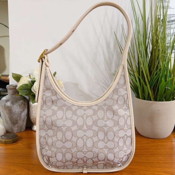 Coach Handbags - Coach 1941 Originals Ergo Shoulder Bag in Signature Jacquard C2588 Stone Ivory